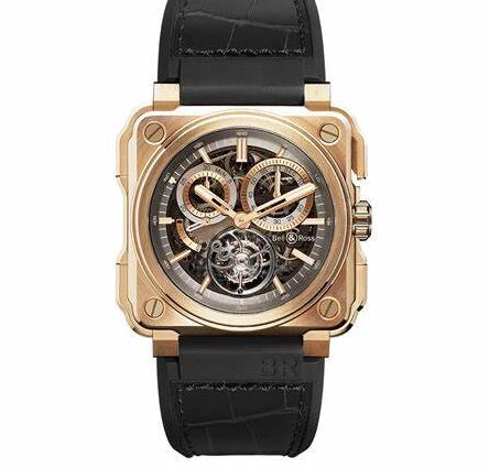 Bell and Ross BR-X1 TOURBILLON ROSE GOLD Replica Watch BRX1-CHTB-PG